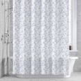 thumbnail image 3 of Flowers Shower Curtain for Bathroom Decor, Branches Waterproof Fabric Shower Curtain, 36"x78" Set with 12 Hooks, 3 of 9