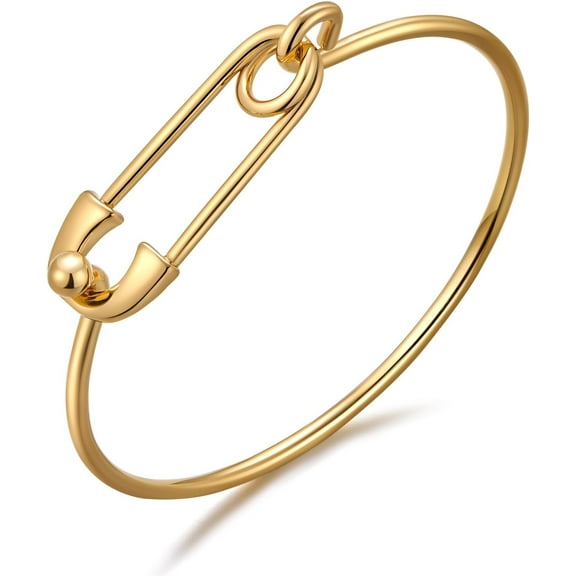 Gold Silver Link Bangle Bracelet For Women Simple Thin Cuff Bangle Bracelet Minimalist Jewelry[o4832]