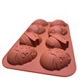 thumbnail image 4 of Moocorvic Easter Silicone 8 Cavity Mould DIY Chocolate Cupcake Cake Muffin Baking Mould, 4 of 4