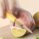 thumbnail image 4 of Cuchillo de fruta portátil para uso doméstico, para exteriores, pelador, rallador, 3 en 1, cuchillo auxiliar para cortar fruta, de acero inoxidable., 4 of 6