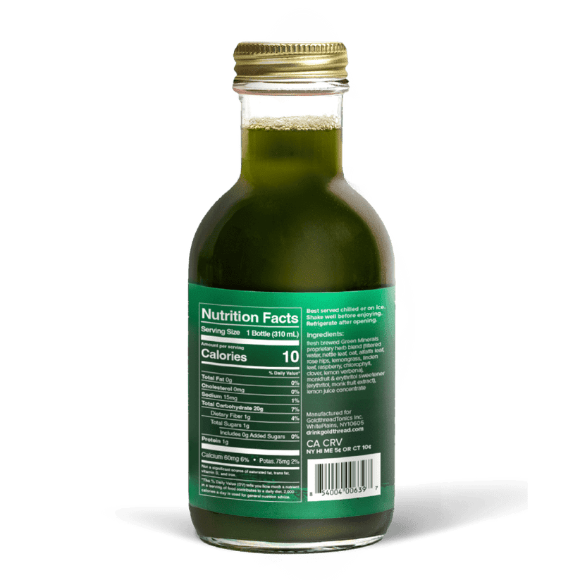 (Pack of 12) Goldthread Water Tonic Green Minerals 10.5 Fo