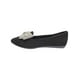 thumbnail image 3 of FLAT BALERINA CASUAL LEON MUJER NEGRO GAMUZA 460 LEON 460MGp, 3 of 4