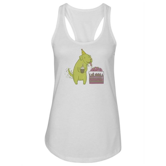 Birthday Dog Racerback Tank Women -Image by Shutterstock, Female Medium