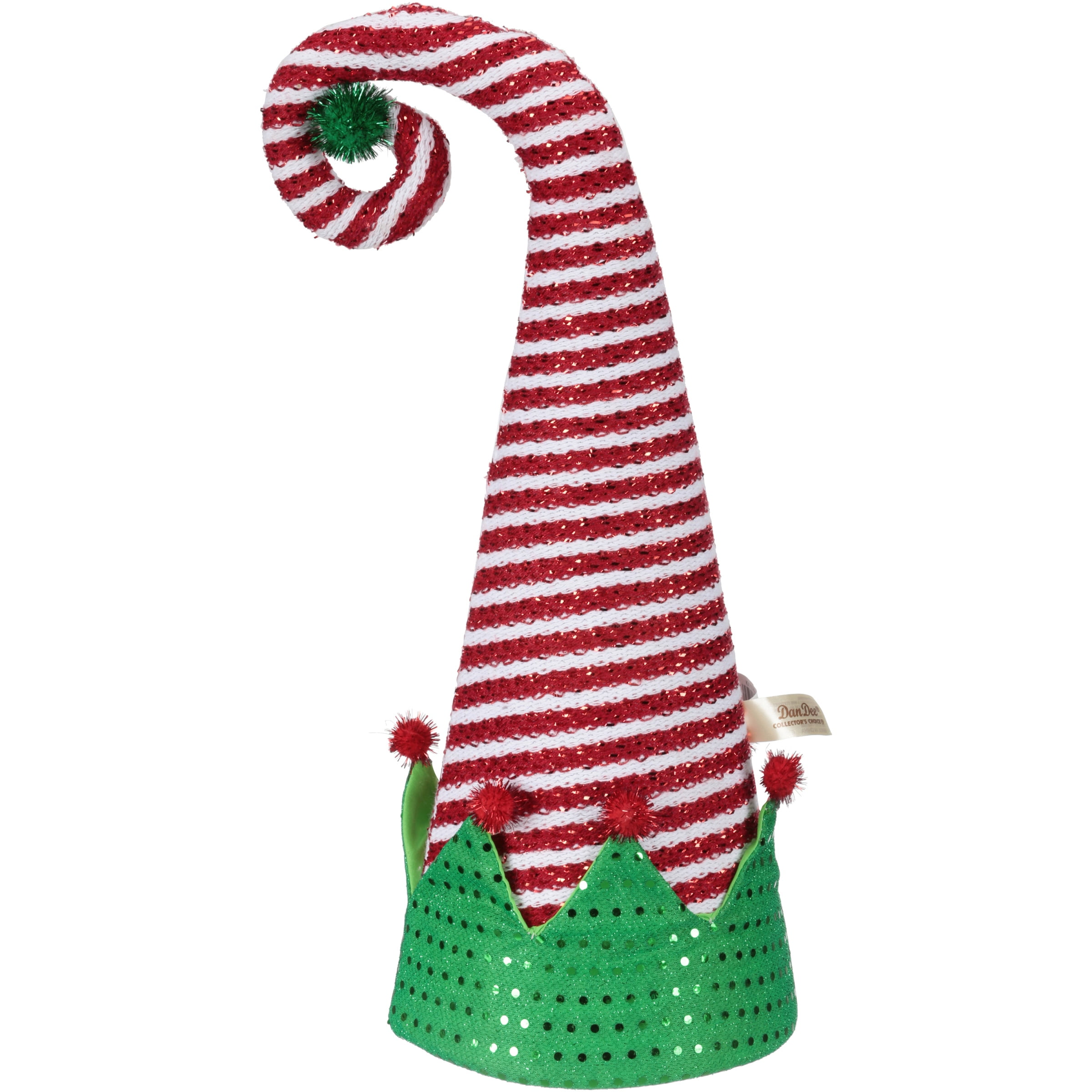 Choose Your Color 18" Elf Hat Christmas Tree Topper by Raz Imports 