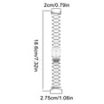 thumbnail image 4 of Correa acero inoxidable para la sin-Gap Google Pixel Watch 3 41 mm (plata), 4 of 5