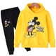 thumbnail image 1 of Boys Girls Clothing Mickey Mouse Cartoon Set Fashion Long Sleeve Sweatshirt+Long Pants Toddler Girl Outfit Kids Clothes 2pcs Set11T Gao Jinjia LED, 1 of 2