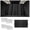 Sliver, variant on 5PCS Car Window Shades,Auto Privacy Curtains with 4 Front&Rear Side Window Shade,98% Light Blocking Divider Curtain Shades for Traveling Camping,Universal Car Accessories (Black)