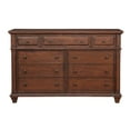 thumbnail image 3 of American Woodcrafters Sedona Cherry Finished Wood 9-drawer Dresser, 3 of 4