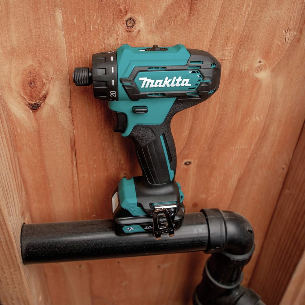 Makita FD10R1 12V max CXT Lithium-Ion Hex Brushless 1/4 in. Cordless Drill Driver Kit (2 Ah)