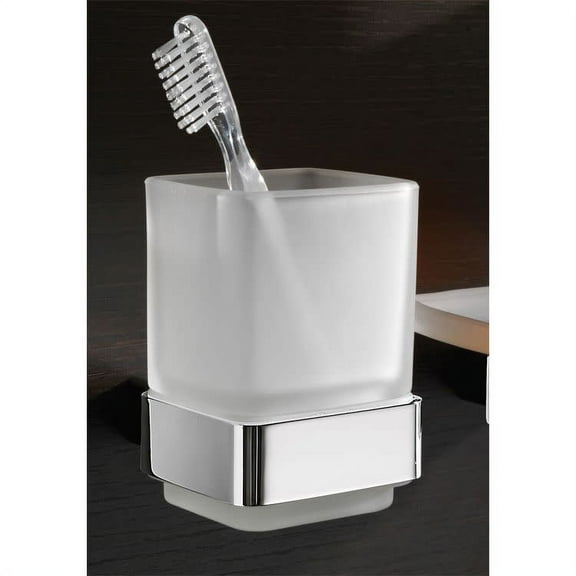 Nameeks 5410 Gedy Free Standing Tooth Brush Holder - Chrome