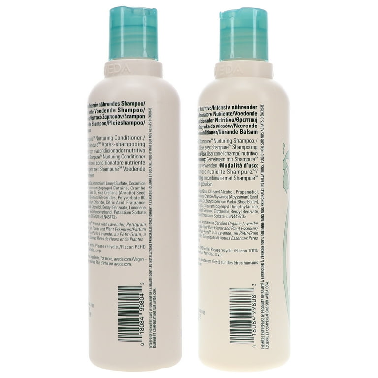 Aveda Shampure Nurturing Shampoo 8.5 oz, Conditioner 8.5 oz