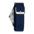 thumbnail image 4 of Caravelle Designed By Bulova Men's Nylon Strap Watch with interchangeable Straps, Blue and Olive Green - 43B160, 4 of 4