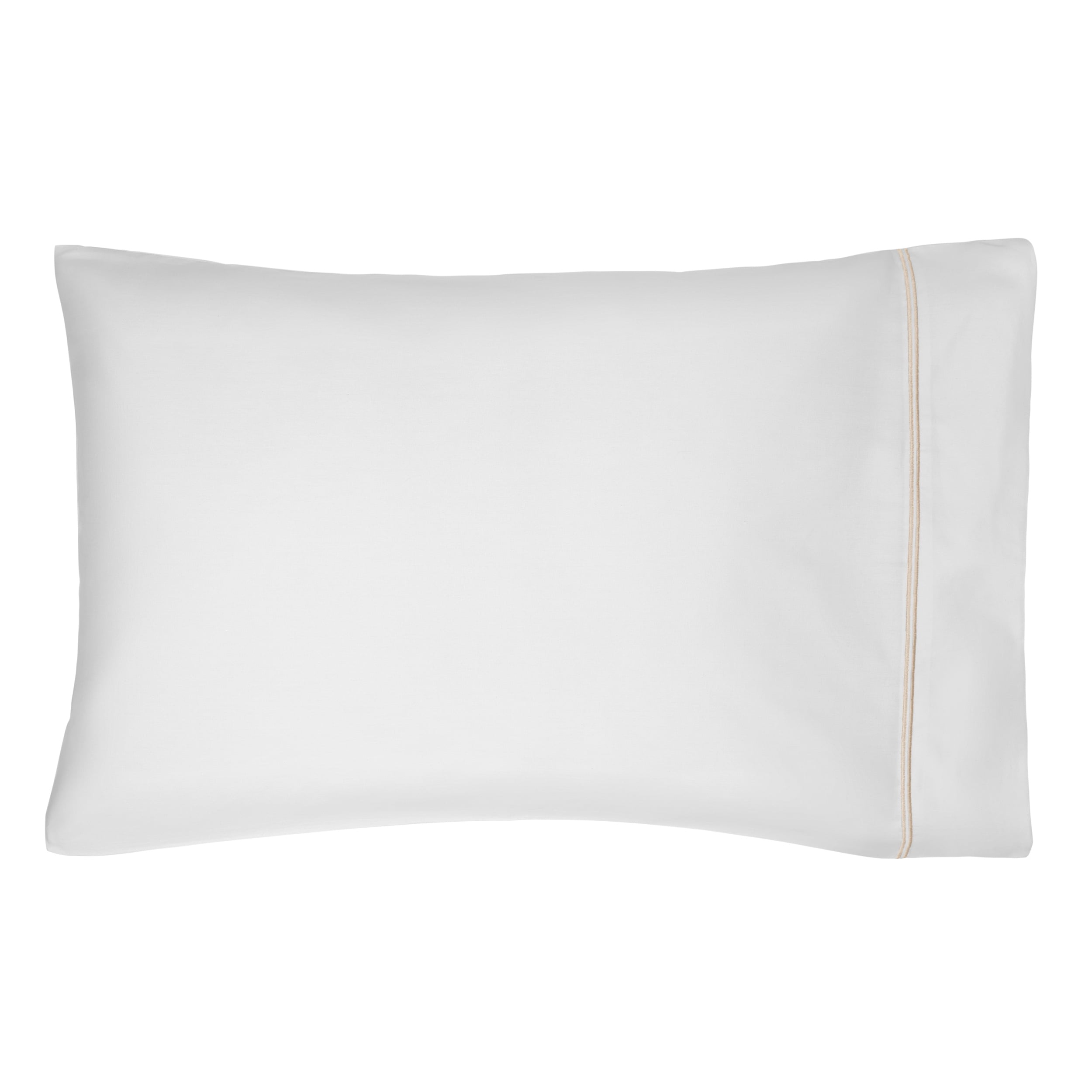 Hotel Style 4-Piece 300 Thread Count Gypsum/Wild Mushroom Pima Cotton Bed Sheet Set, King , Double marrow Hem , Adult/Teen
