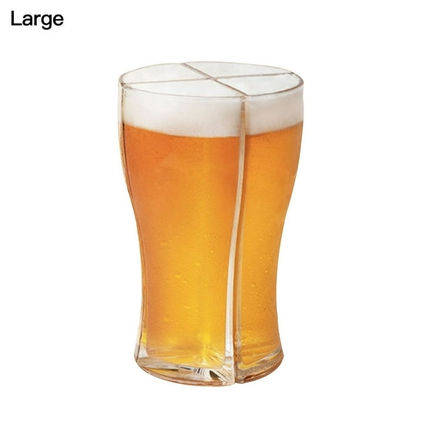 Bearachild Jarra de cerveza 4 en 1, recipiente para bebidas, accesorios para vino, herramientas creativas, juego de tazas acrílicas para bares, fiestas, Barra de herramientas largo Bearachild HA002622-02B