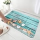thumbnail image 4 of XWSHYW Alfombras de Baño Alfombra de España Esponja Que Absorbe El Agua y Es Suave y Adecuada para El Baño y La Cocina. Alfombra de Franela 15,74 X 23,62 Pulgadas Es Antideslizante., 4 of 6
