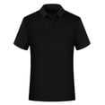 thumbnail image 3 of snilers Boys Performance Golf Shirt Summer Short Sleeve Collared Shirts Youth Stretch Quick Dry Athletic T-Shirt 3-12 Years, 3 of 5