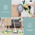 thumbnail image 6 of Yellow Lemon Fruit Branches White Pattern Kitchen Rugs Sets Of 3,Kitchen Runner Rugs Non Skid Washable,Decorative Kitchen Floor Mats for Kitchen,Sink,Laundry,17"x30"+ 17"x47" + 17"x59", 6 of 6