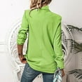 thumbnail image 4 of LYXSSBYX Womens Long Sleeve Dress Hot Sale Clearance Fashion Women Casual Pockets Long Sleeve Casual Solid Coat Cardigan Blouse, 4 of 9