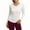 White(womens tops), variant on ZHYou No Boundaries Women's V-Neck Long Sleeve Fitness Top Stretchy Athletic Shirt Quick Dry Workout Tee Moisture Wicking Active Wear Slim Fit Gym Clothing,White,Size M