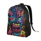 thumbnail image 2 of Fotbe Neon Graffiti Urban Art Mochila de Viaje para Laptop, Mochila Ejecutiva Delgada y Resistente 15.6", 2 of 8