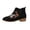 Black, variant on Squirrel Tree Embroidered Boots Country Concert Outfits, Suede Elastic Chelsea Booties Music Festival Wear, Comfortable Shoes Holiday Street Strolling, Flexible Footwear Casual Wearing, Camel 6