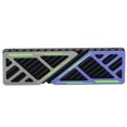 thumbnail image 1 of Thermal M.2 2280 SSD Heatsink Aluminium Alloy Fast Heat Dissipation M.2 2280 SSD Cooler With Silicone Pad For Desktop Computer, 1 of 8