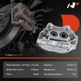 thumbnail image 2 of A-Premium Brake Caliper Without Bracket Compatible with Infiniti G35 2004 Nissan 350Z 2003-2009 V6 3.5L Front Side 2-PC Set, 2 of 9