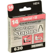 Surebonder 14014 Round Crown Cable Tacker Staple, Fits up to 1/4-Inch Round Cable, 630 Count