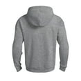 thumbnail image 3 of Chiccall Mens Turtleneck Hoodies Casual Fleece Sweatshirt Solid Stylish Pullover Hoodie with Pockets, 3 of 5