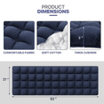 thumbnail image 3 of Magshion Zero Gravity Chair with Cushion, Folding Patio Recliner with Removable Side Tray and Pillow Headrest for Outdoor Lounge, Blue, 3 of 11