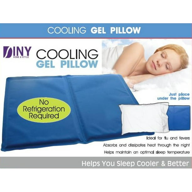Cooling Gel Pillow Helps You Sleep Cooler & Better Sleeping Aid Cool