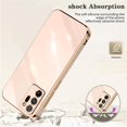 thumbnail image 3 of Galaxy Note 20 Ultra Case, Designed for Electroplated Samsung Galaxy Note 20 Ultra 4G/5G Phone Case, Case Soft TPU Protective Shockproof Flexible Samsung Galaxy Note 20 Ultra Case 6.9 inch,Pink, 3 of 11