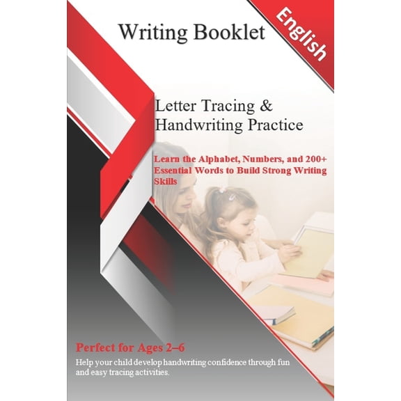 Writing Booklet: Letter Tracing and Handwriting Practice, (Paperback)