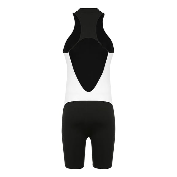 Vedolay Womens Jumpsuits Casual Women's V Neck Tank Sleeveless Elasitic Waist Jumpsuit Romper,Black S