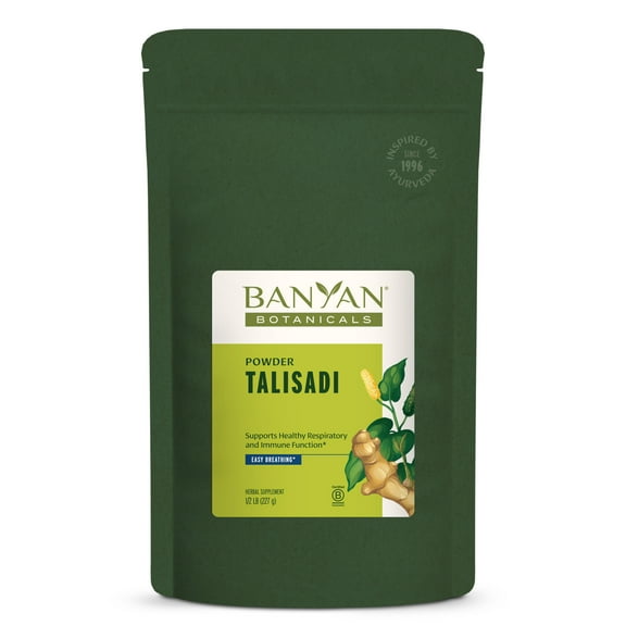 Banyan Botanicals Talisadi Powder – Organic Immune Supplement – For Respiratory and Lung Support* – ½ lb. – Sustainably Sourced Non-GMO Vegan