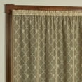thumbnail image 2 of Touch of Class Victorian Antique Gold Heart Rod Pocket Curtain, 56 x 84 in, 2 of 3