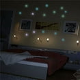 thumbnail image 5 of Walbest 100/40Pcs Colorful Glow in The Dark Luminous Stars Fluorescent Noctilucent Wall Stickers Murals Decals for Home Art Decor, Ceiling Wall Decorate Kids Babys Bedroom Room Decorations, 5 of 7