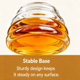 thumbnail image 5 of RNKR Glass Honey Jar with Dipper and Lid, Honey Bee Pot, 17oz Glass Beehive Honey Pot for Home Kitchen, 5 of 10