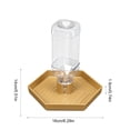thumbnail image 3 of Quail Feeder and Waterer for Farm,Gravity Auto Poultry Food Dispenser,Dry/Wet Separation,Multi-Functional Water & Feed Container for Chicks,Quails & Small Farm Birds,Gold, 3 of 7