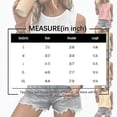 thumbnail image 3 of Cotton Linen Tank Tops for Women Side Button Loose Fit Tank Causal Sleeveless Summer Shirts Crew Neck Gauze Tee, XL, 3 of 5