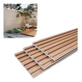 thumbnail image 1 of Lambrin Decorativo Wpc Panel 3d 14 Pzas 1mx17cm 2.4 M² Madera, 1 of 5