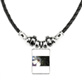 thumbnail image 1 of White Daizy Photography Culture Necklace Jewelry Torque Leather Rope Pendant, 1 of 3