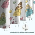 thumbnail image 6 of Pastel Princess Castle Pattern Shower Curtain 36"x72" ,Bathroom Decorative Shower Curtains Set with 12 Hooks,Modern Waterproof Washable Shower Curtain, 6 of 6