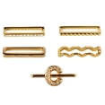 thumbnail image 2 of Decorative Rings , Exquisite Workmanship Metal Material Watchband Decorate Gold Watch Band Decorate Gift For Friends Family Co Workers, 2 of 8