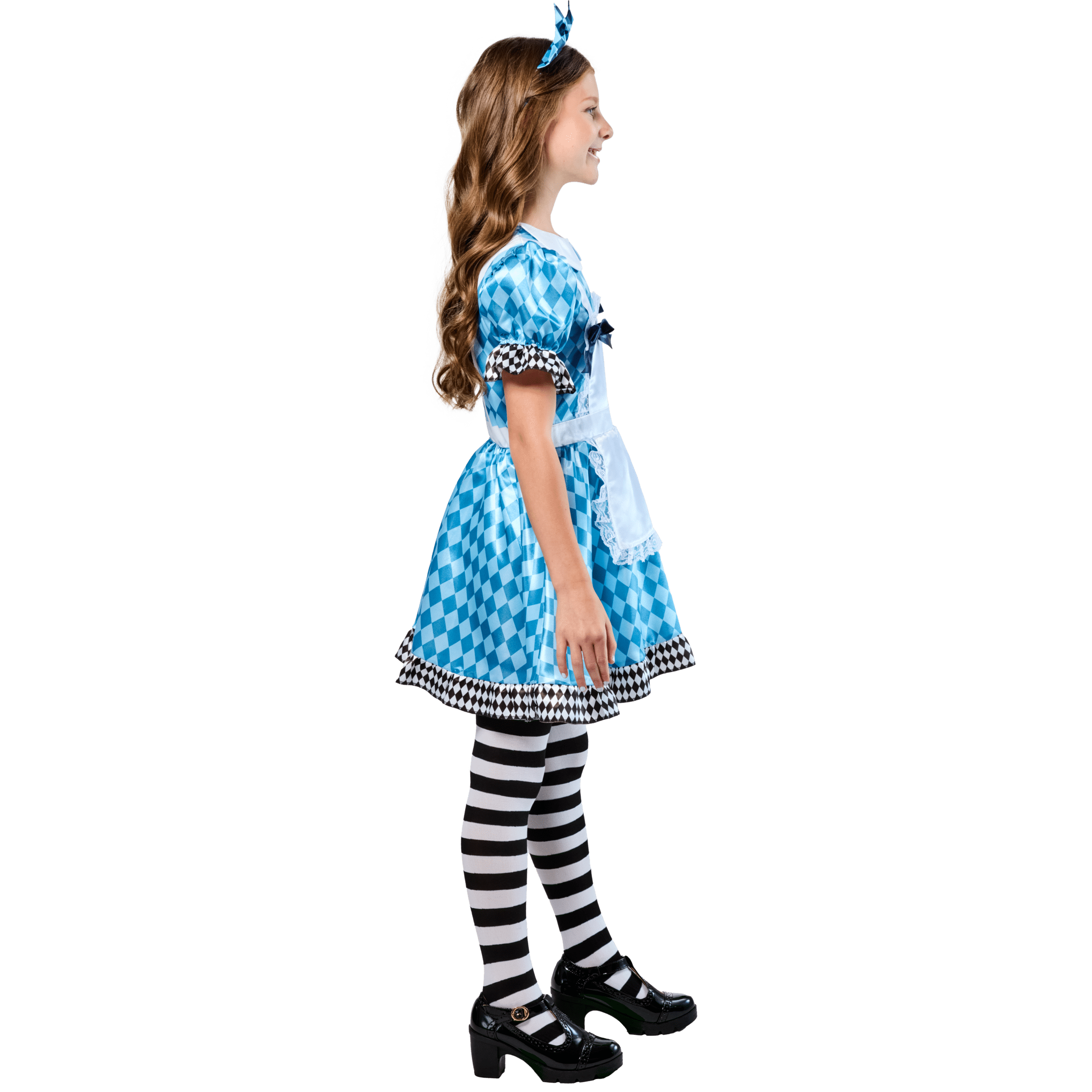 Dark Alice Halloween Costume for Children, Girl's Size L (10/12), by Way to Celebrate