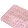 thumbnail image 2 of Colchoneta de refrigeración Manta Respirable Refrigeración Almohadilla para dormir Suministros para mascotas para perros y gatos (Rosa 150 * 100 cm), 2 of 6