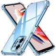 thumbnail image 2 of Shockproof Clear Soft Case For Xiaomi Redmi Note 12 4G 12 Pro Plus Silicone Back Cover for Redmi Note 12S 4G 12C 10C 9A 9C A1 A2, 2 of 4
