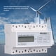 thumbnail image 3 of Medidor De Electricidad, Pantalla LCD 3x220V/380V Monitor De Energía Eléctrica Montaje En Carril DIN De 35 Mm Trifásico Para Equipos Mecánicos, 3 of 7