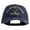 Navy, variant on 1st Marine Division Retired Embroidered Washed Solid Pigment Dyed Cotton Twill Brass Buckle Cap - Black OSFM