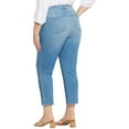 thumbnail image 2 of NYDJ womens  Plus Marilyn Mesmerize Ankle Crop Jean, 28W, 2 of 3